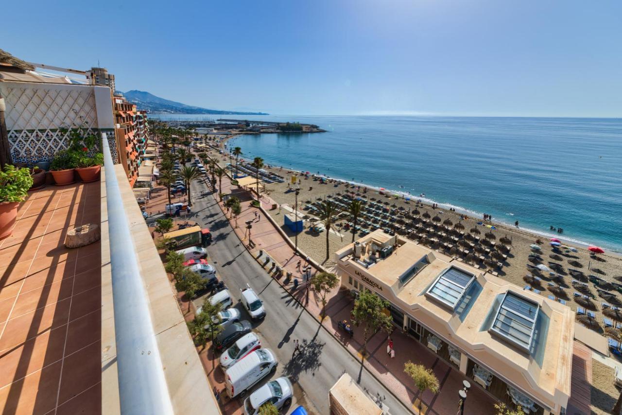 Holidays2Fuengirola Duplex With Stunning Sea View, Terraces,1St Line Beside Port Exterior photo