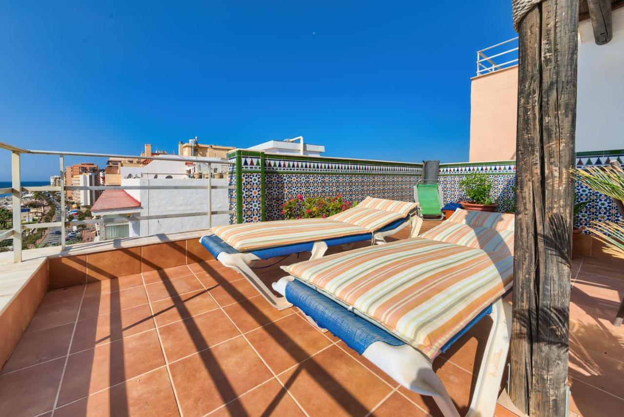 Holidays2Fuengirola Duplex With Stunning Sea View, Terraces,1St Line Beside Port Exterior photo