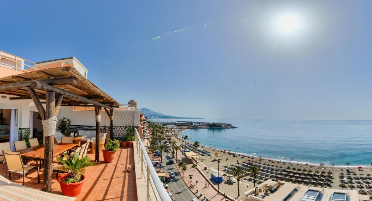 Holidays2Fuengirola Duplex With Stunning Sea View, Terraces,1St Line Beside Port Exterior photo
